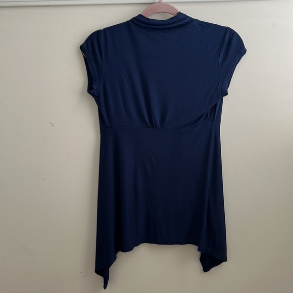 S, Ambiance Apparel, Short Sleeve Open Shirt - Picture 5 of 5